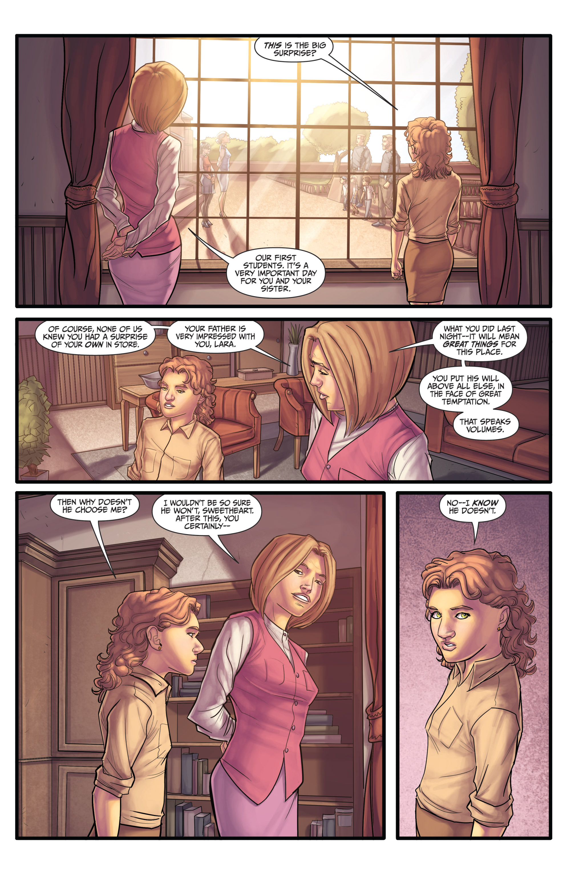 Read online Morning Glories comic -  Issue # _TPB 4 - 34