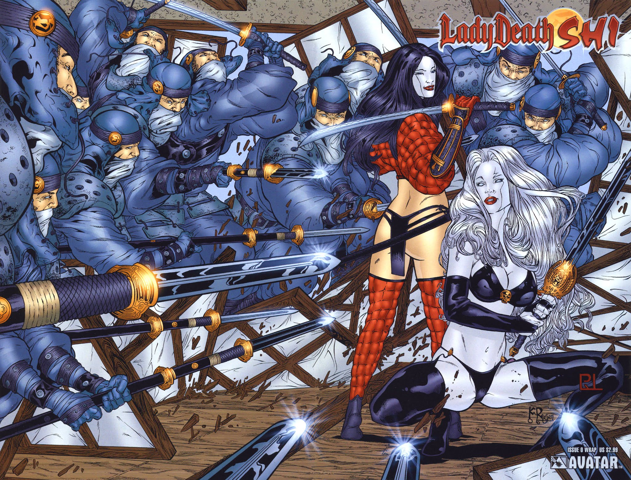 Read online Lady Death/Shi comic -  Issue #0 - 9