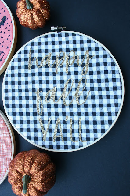 Create fun and easy DIY embroidery hoop art with Cricut EasyPress!