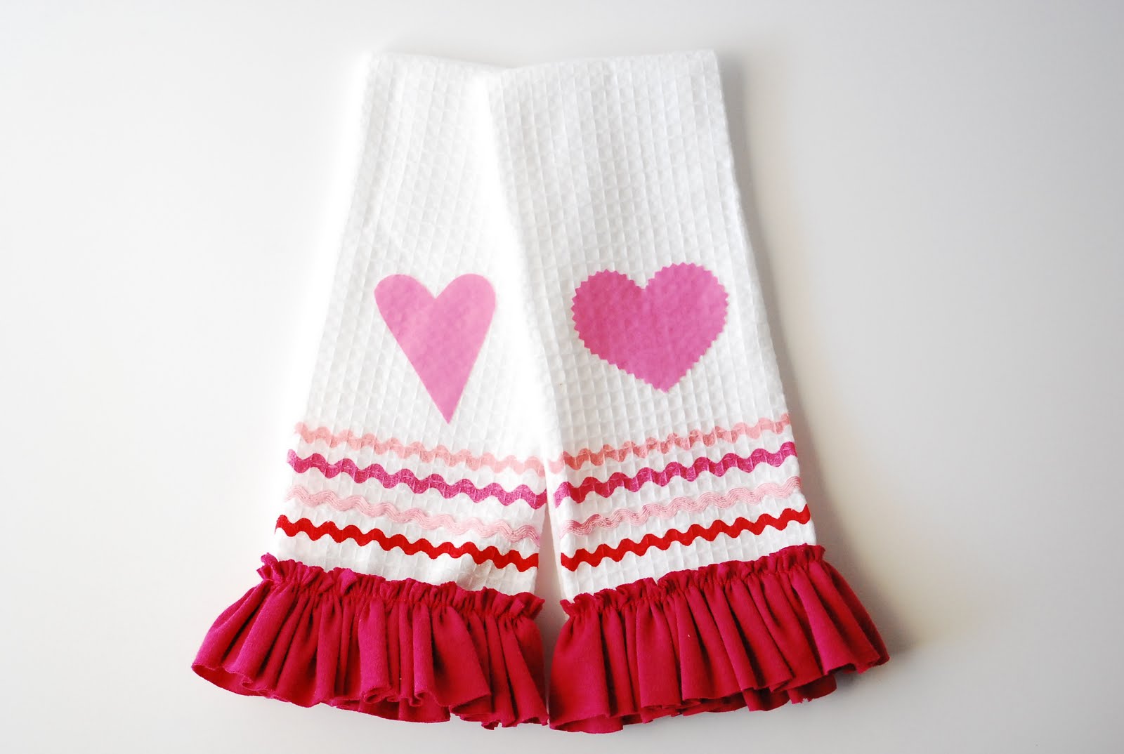 Valentine's Day Towels - A Pumpkin And A Princess
