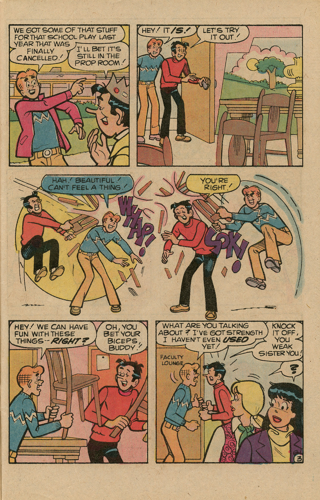 Read online Archie's TV Laugh-Out comic -  Issue #50 - 31