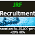 JRF RECRUITMENT NATIONAL BUREAU OF PLANT GENETIC RESOURCES