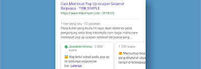 Cara Membuat Schema QAPage pada Blog Secara Manual