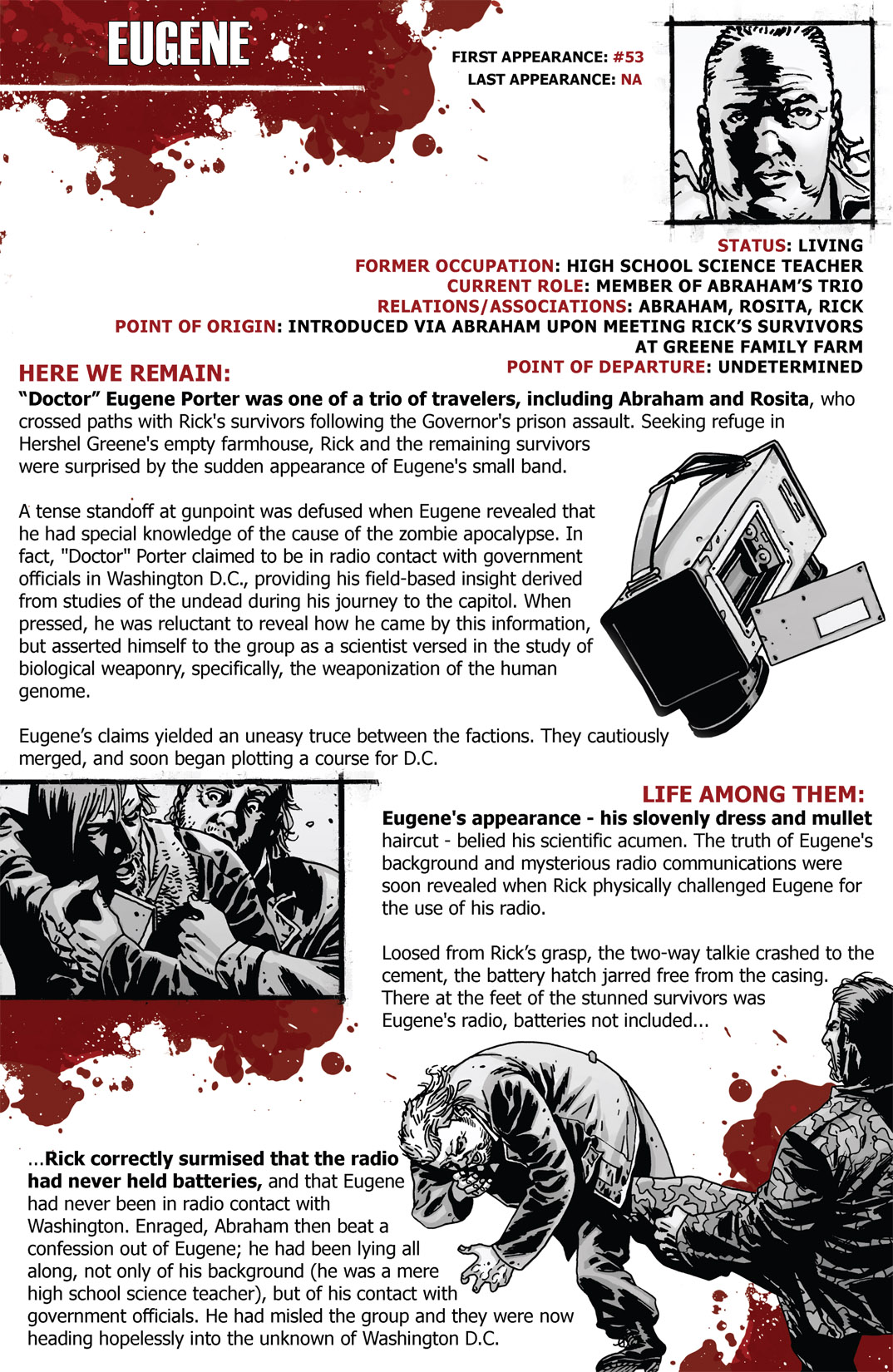 Read online The Walking Dead Survivors' Guide comic -  Issue # TPB - 51