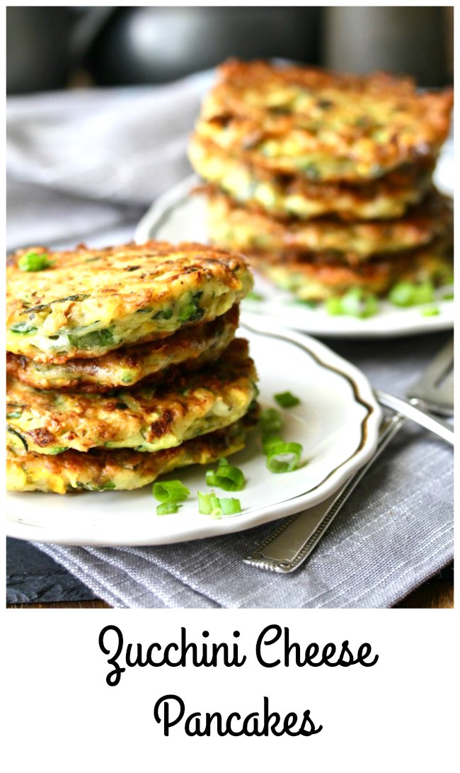 Zucchini Cheese Pancakes Karen's Kitchen Stories