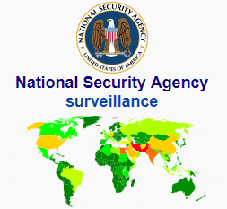 An image of the map that the NSA use.