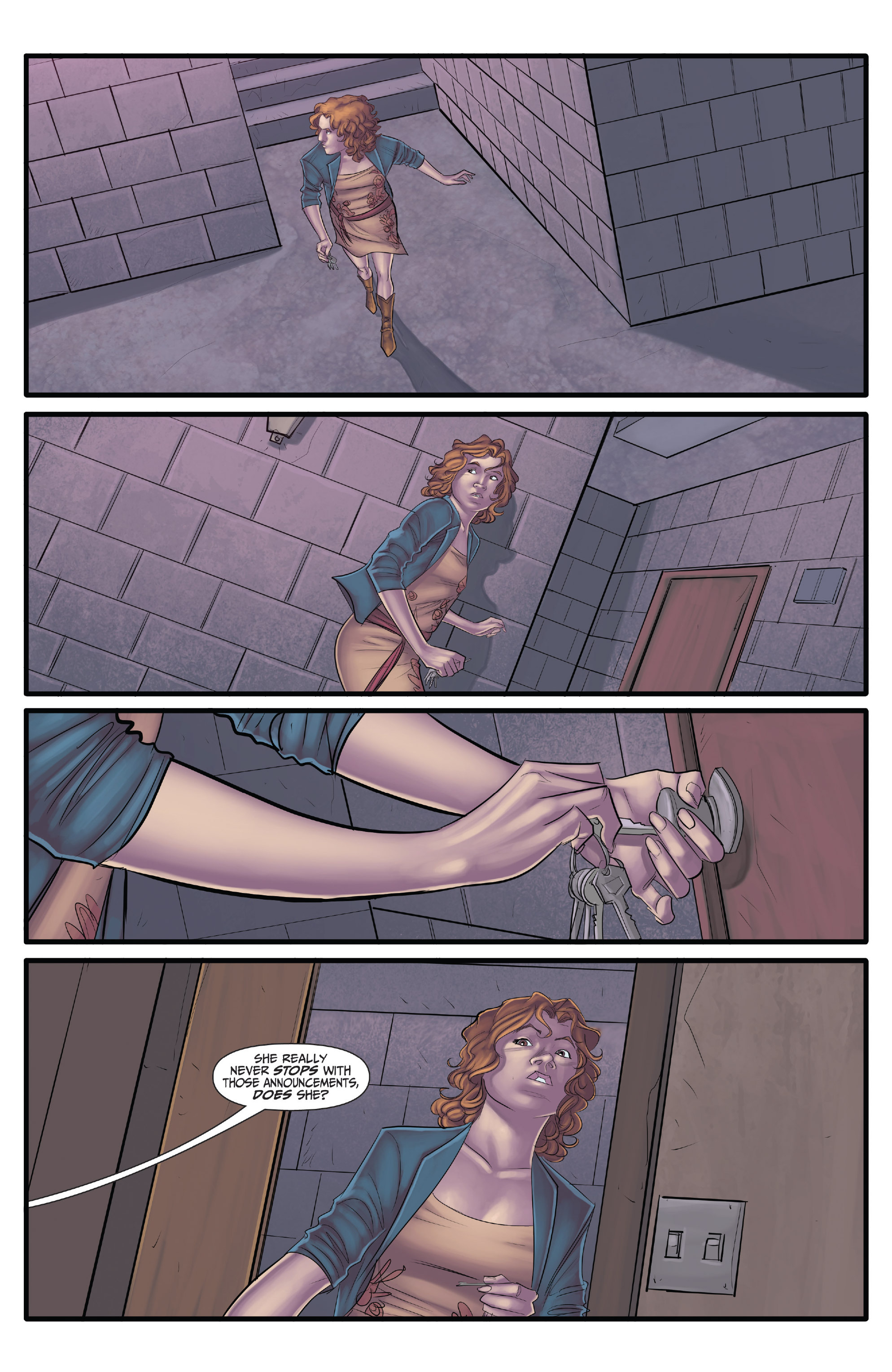 Read online Morning Glories comic -  Issue #39 - 10