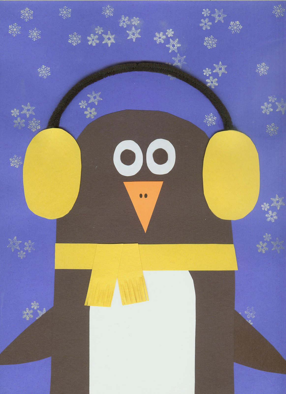 Cindy deRosier: My Creative Life: Earmuff Penguin
