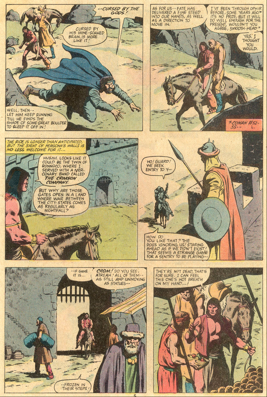 Read online Conan the Barbarian (1970) comic -  Issue #122 - 5