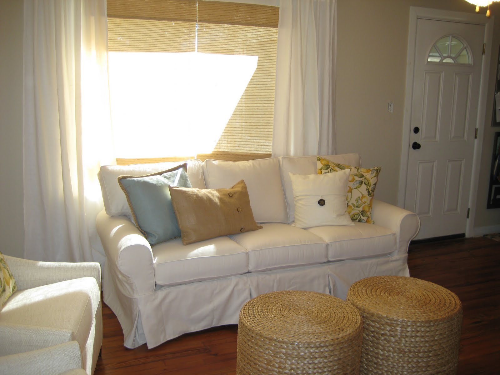 {The Smith Nest} Pottery Barn Basic Sofa