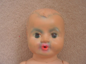 vinyl baby doll before