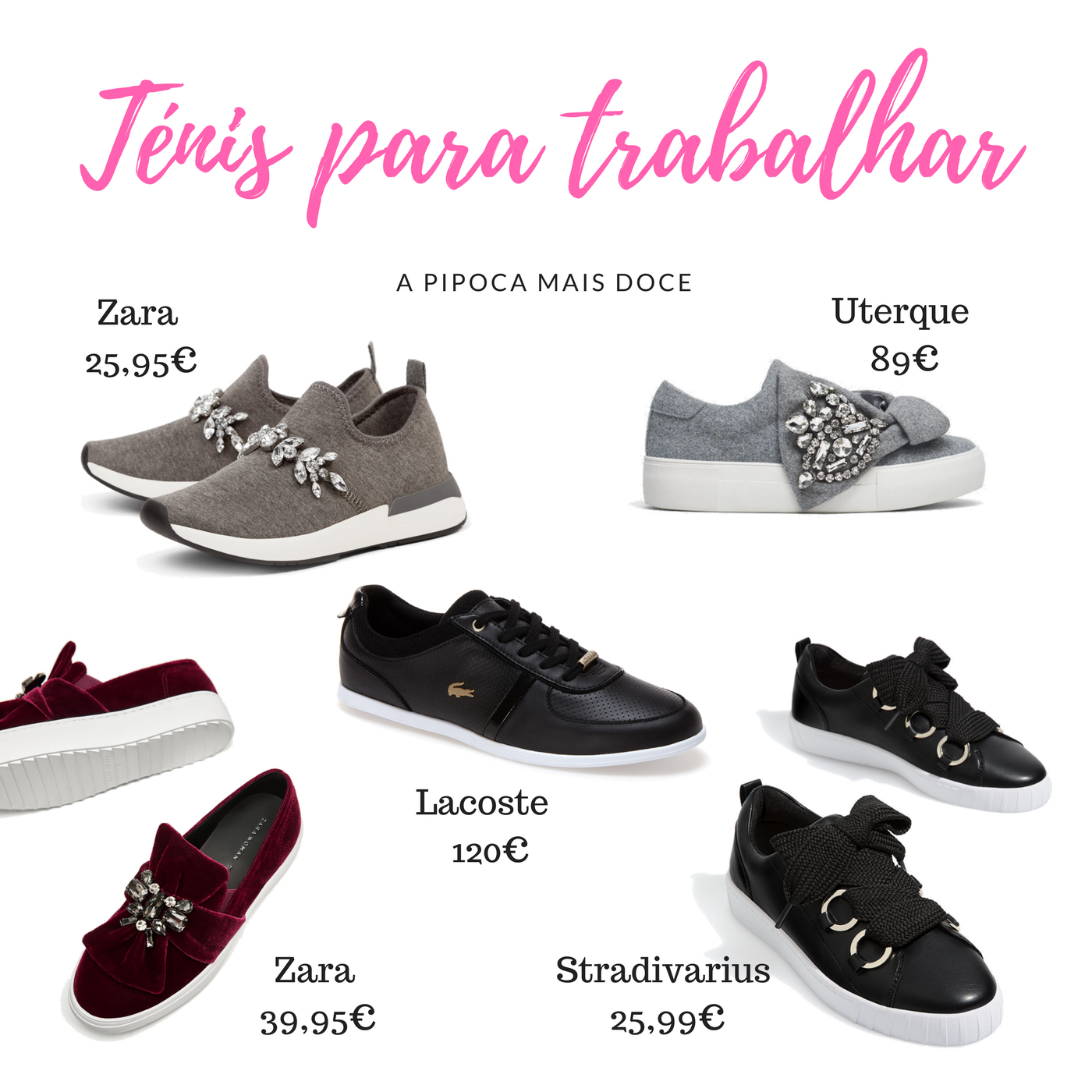 sapatilhas vermelhas senhora