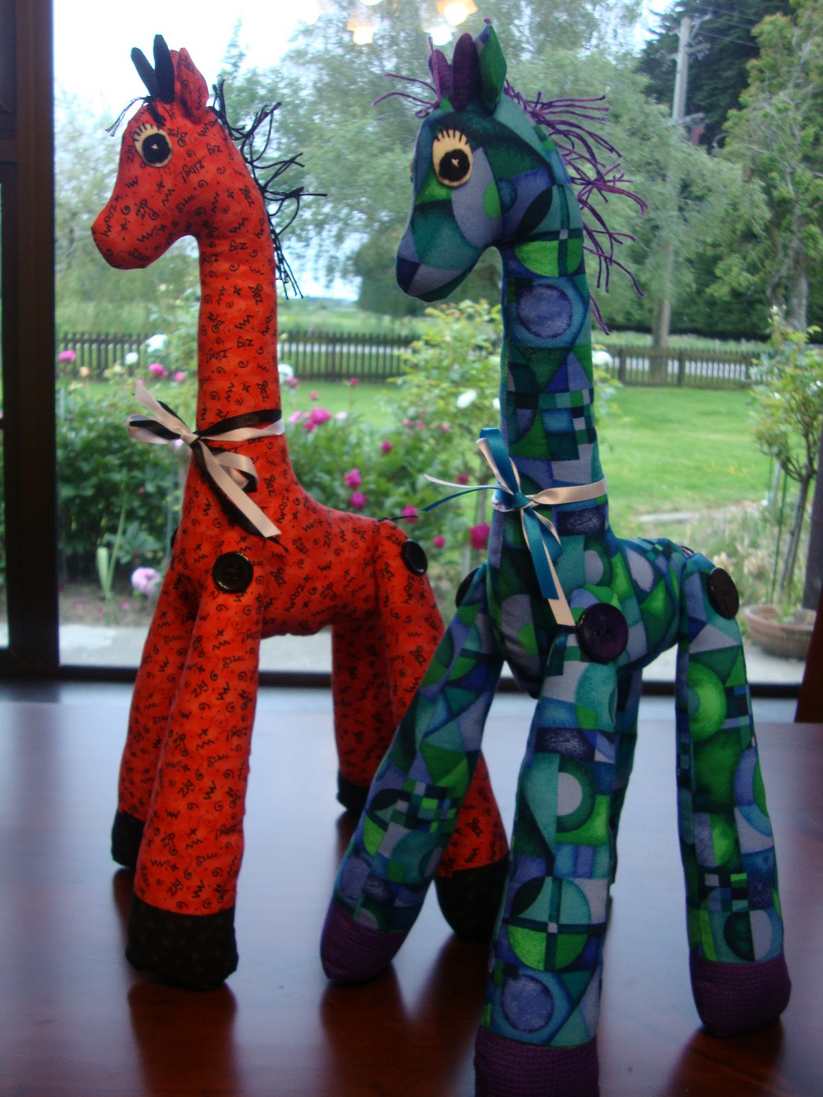 Handmade With Heart Two new giraffes! 7/20 + 8/20 in my goal!