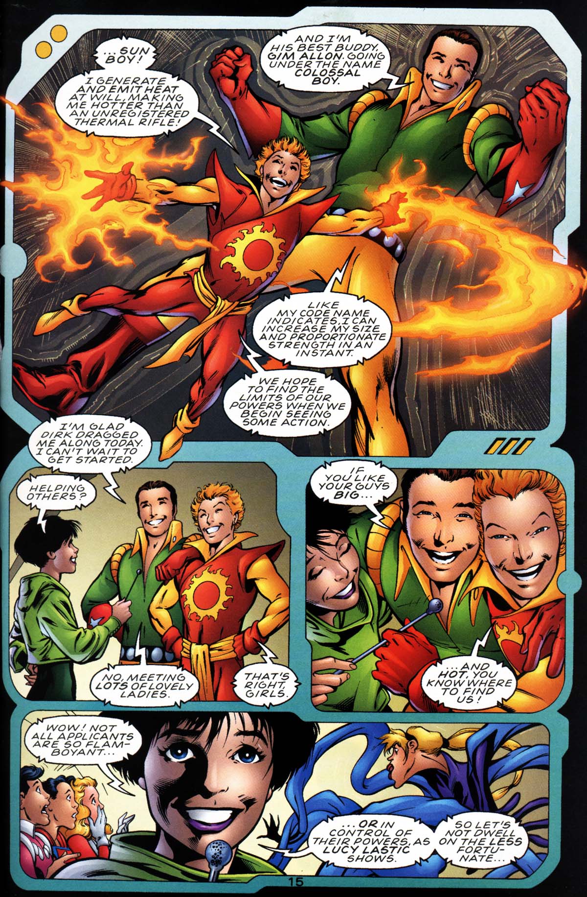 Read online Superboy's Legion comic -  Issue #1 - 17
