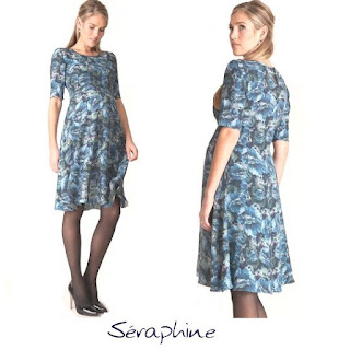 Kate  Duchess of Cambridge  SERAPHİNE Florrie Print Dress Style