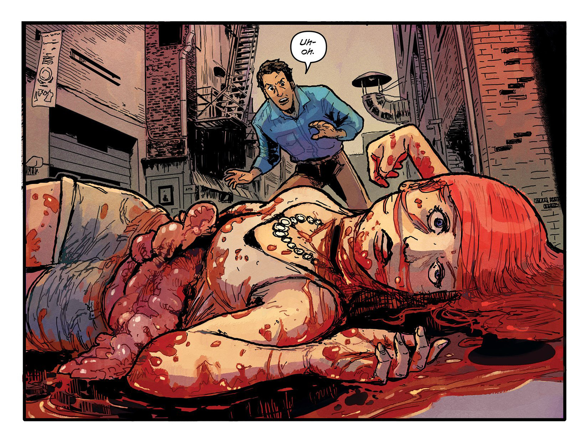 Read online Evil Dead 2: Revenge of Jack the Ripper comic -  Issue #1 - 18