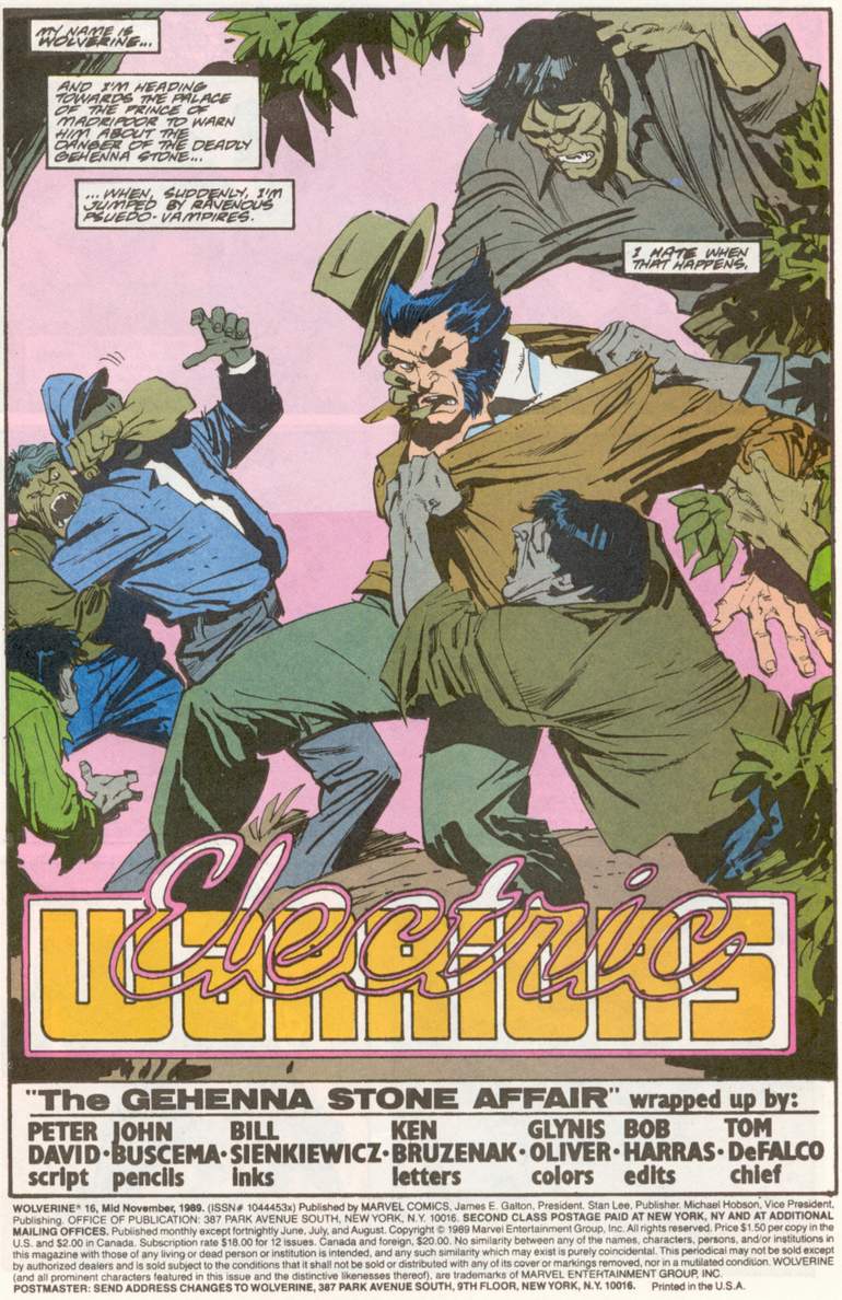 Wolverine (1988) Issue #16 #17 - English 2