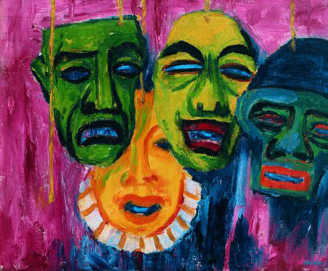 Cocosse Journal Masks Paintings by Emil Nolde, 191122