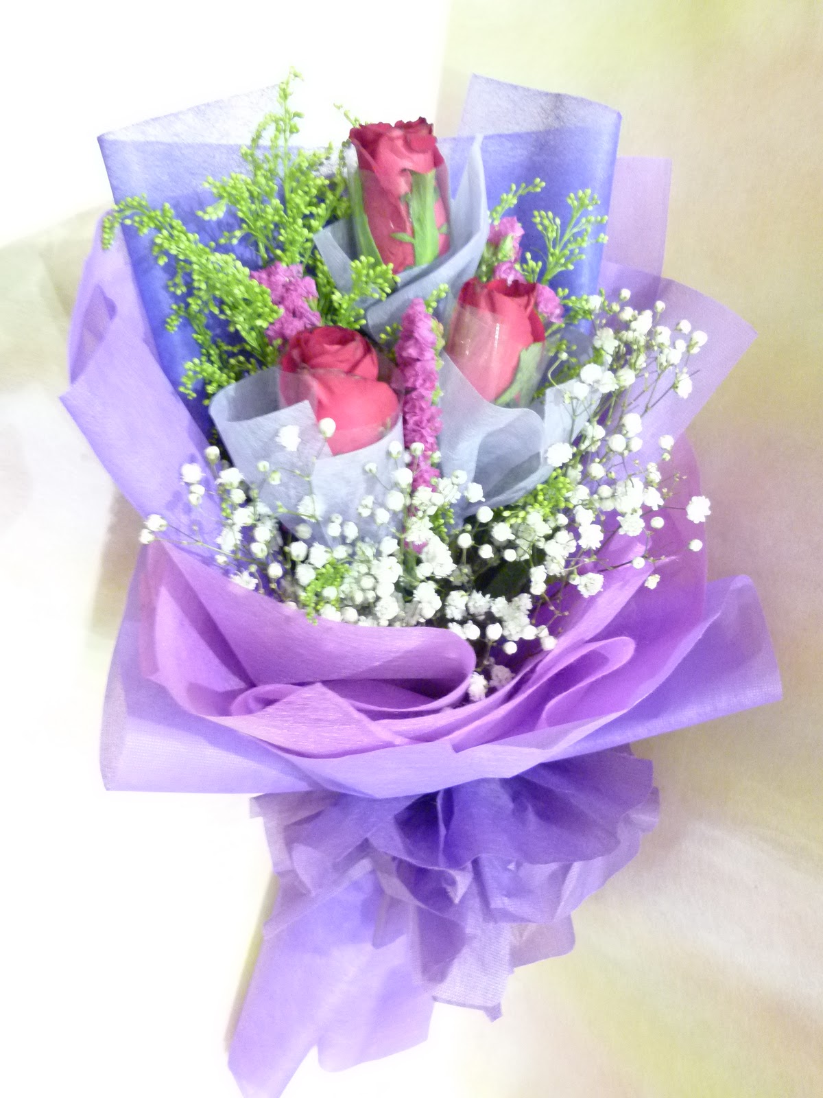 & U Valentine Fresh flowers Hand bouquet