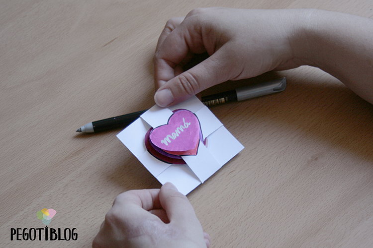 Tarjeta Pop-Up para el Día de la Madre