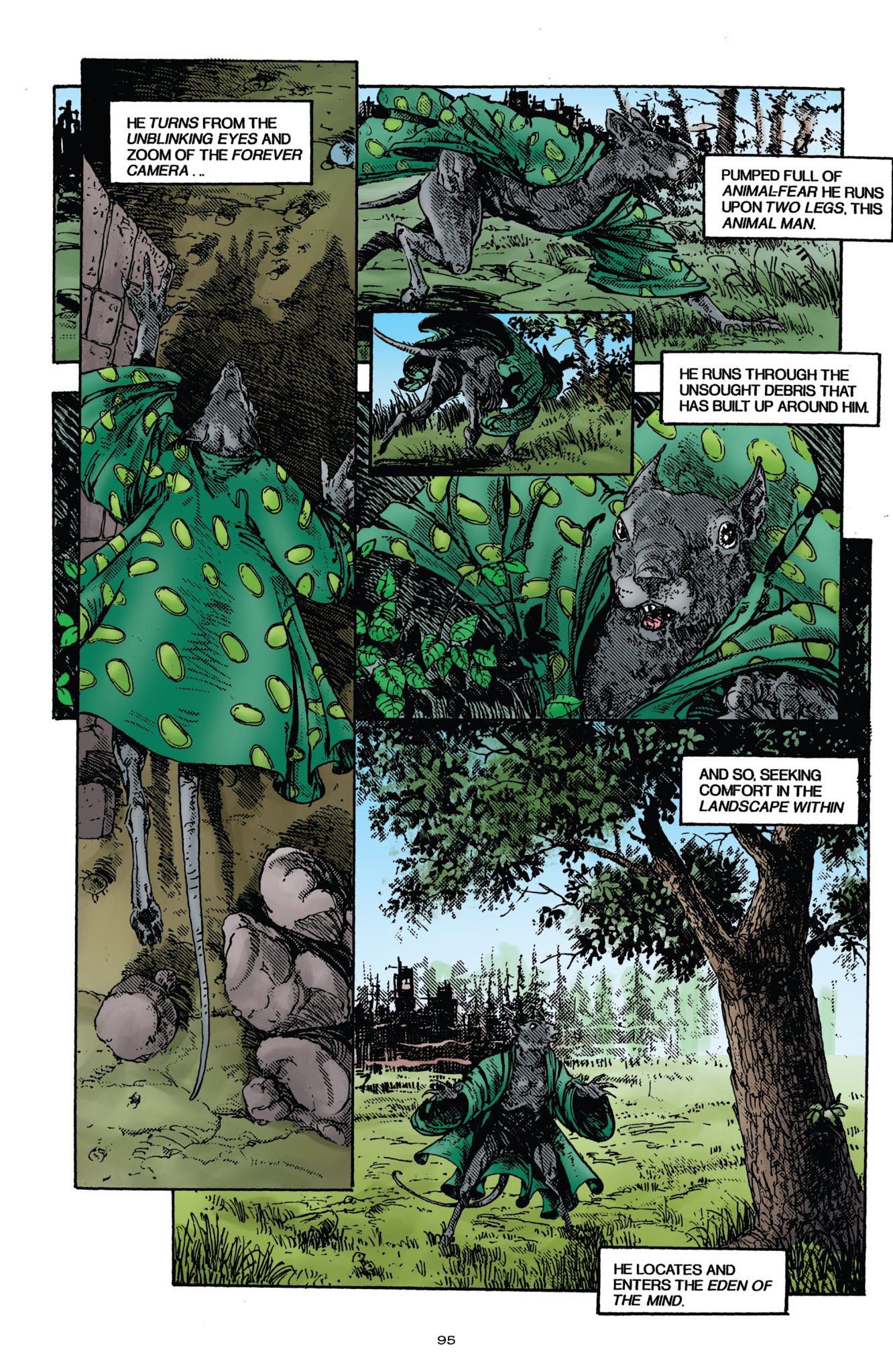 Read online Teenage Mutant Ninja Turtles Legends: Soul's Winter By Michael Zulli comic -  Issue # TPB - 87