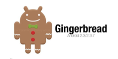 simbol Android versi Gingerbread simbol Android versi Gingerbread