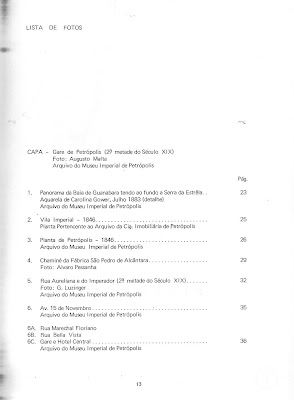Página 13 do livro Projeto Petrópolis, Planejamento e Preservação
