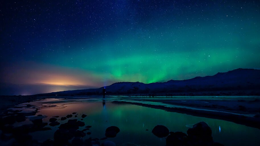 Aurora Borealis, Northern Lights, Night, Sky, Scenery, 4K, #6.920