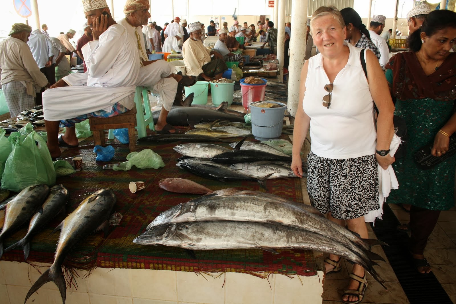 Fish market Muscat