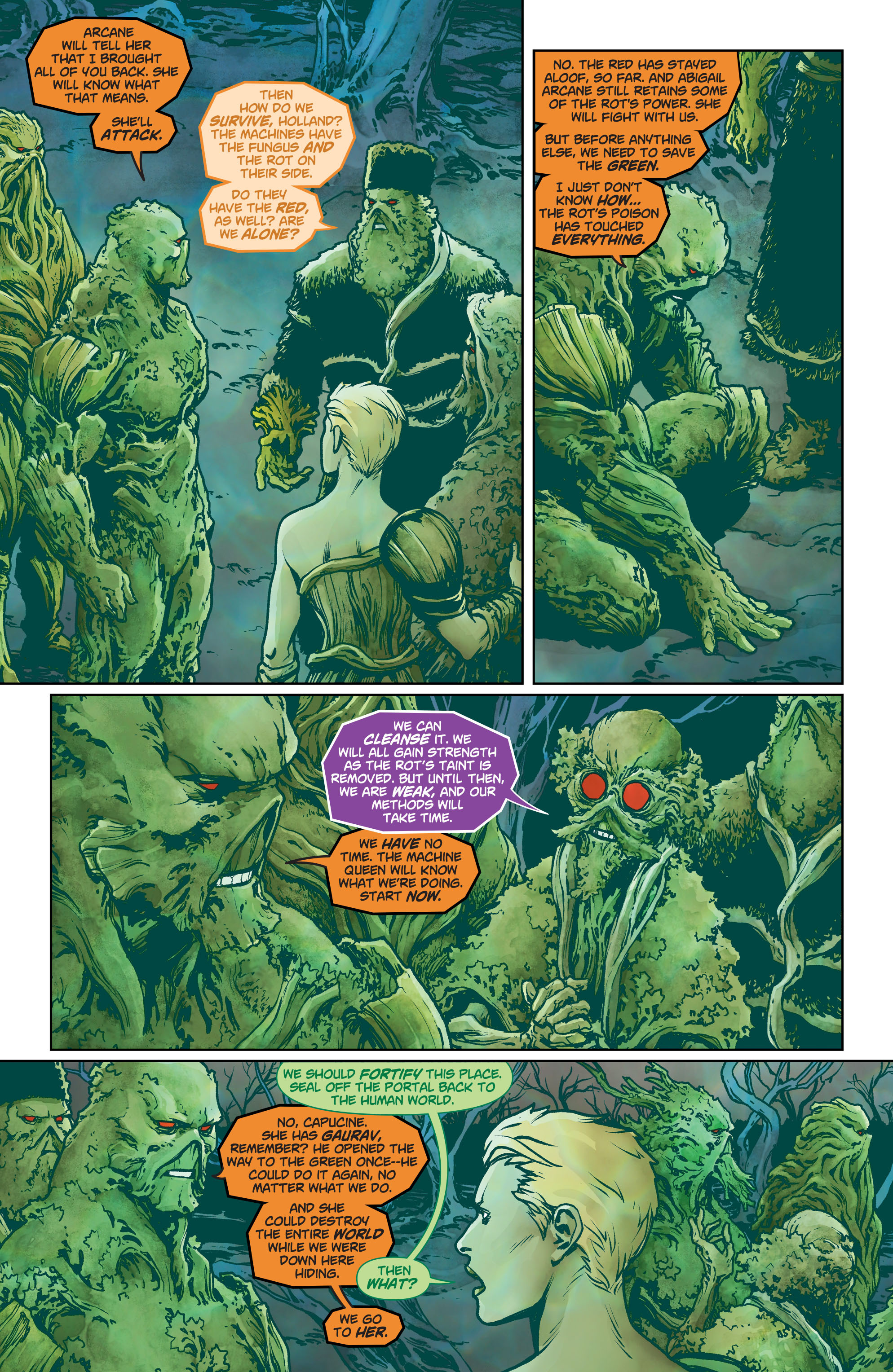 Read online Swamp Thing (2011) comic -  Issue #40 - 7