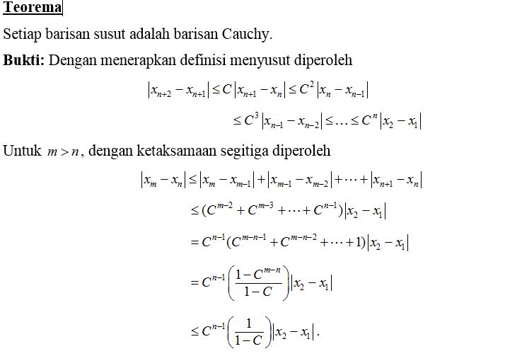Kingofmath Kriteria Cauchy