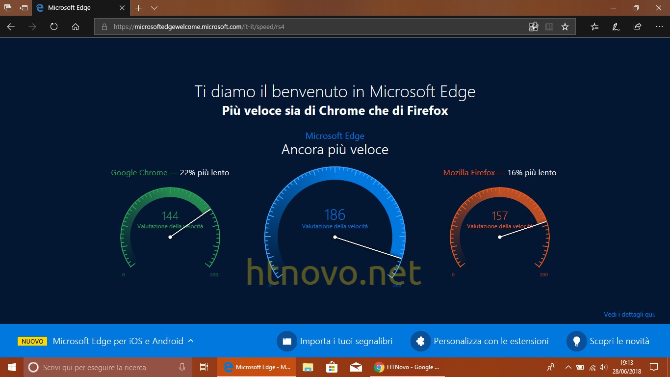 Secondo Microsoft, Firefox è più veloce di Chrome