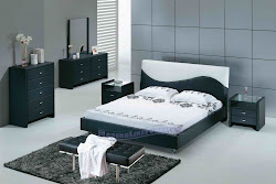 furniture modern room minimalist bedroom living bed dressers