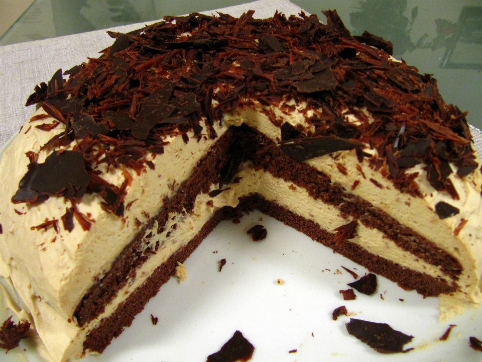 खाऊ: Cappuccino cream torte