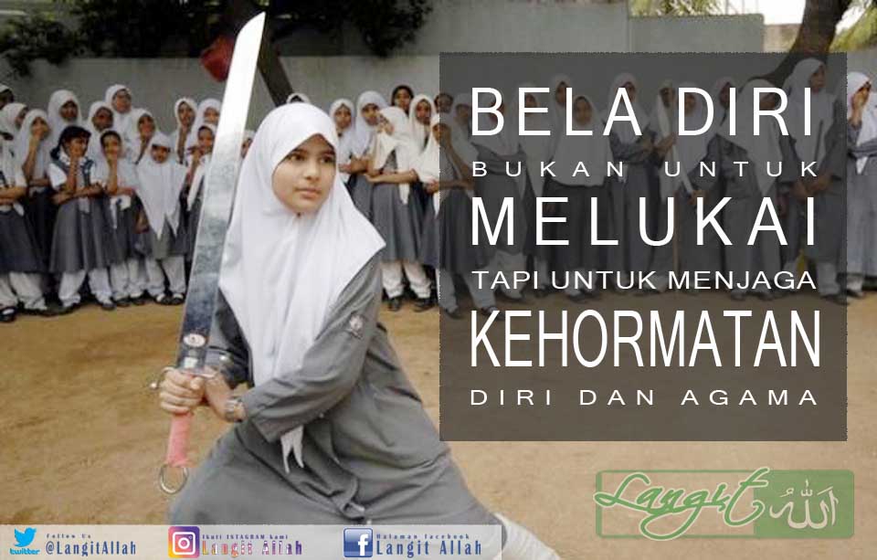 Bela Diri Bagi Wanita Muslimah Itu Penting Langit Allah Com