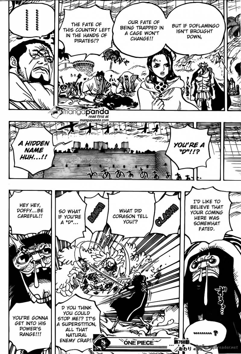 One Piece 768: The Trigger Back Then