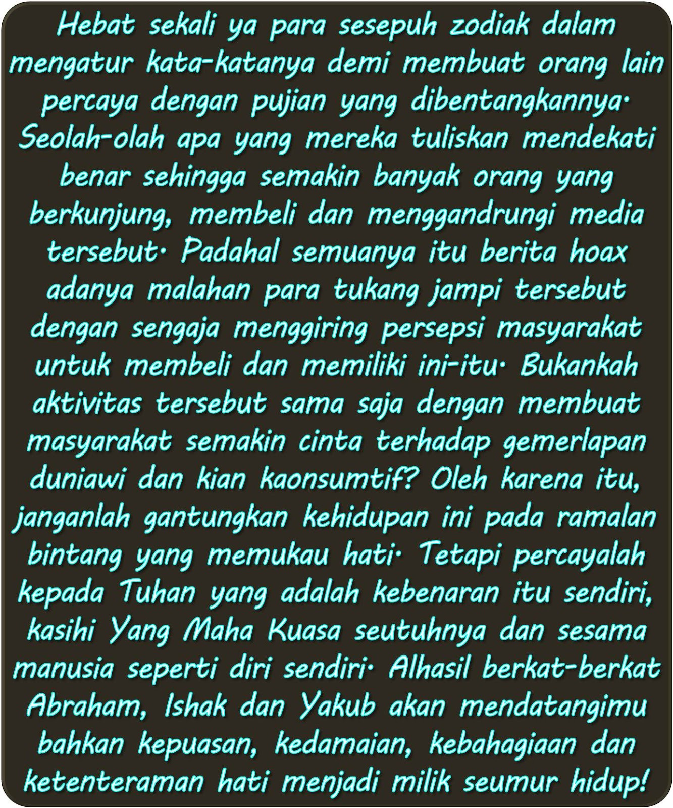 7 Alasan Percaya Zodiak – Tidak Terpengaruh Ramalan Perbintangan Tidak
