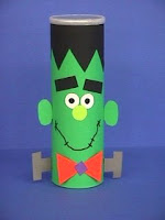 Frankenstein - tubo de carton