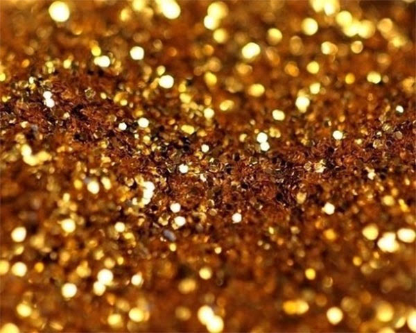 gold glitter