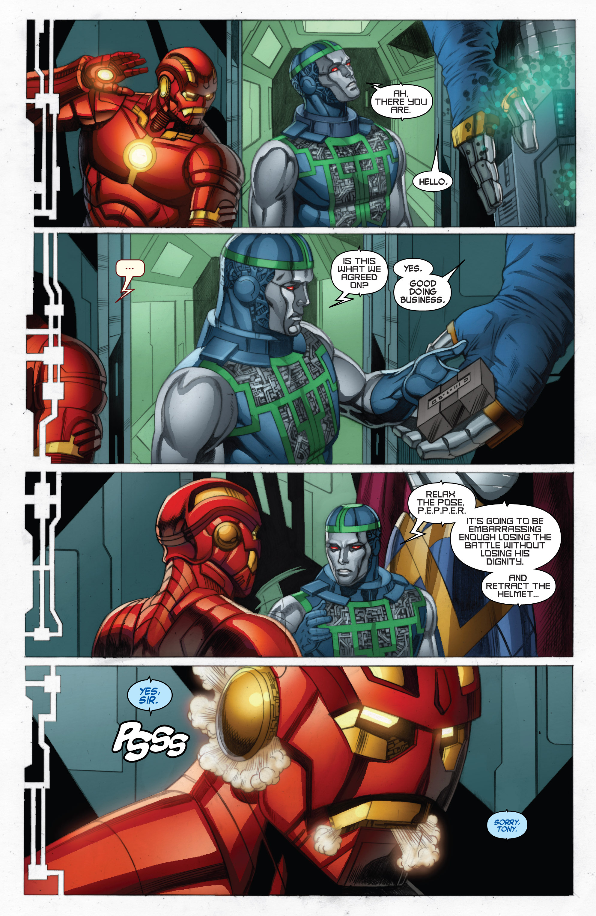 Read online Iron Man (2013) comic -  Issue #9 - 15