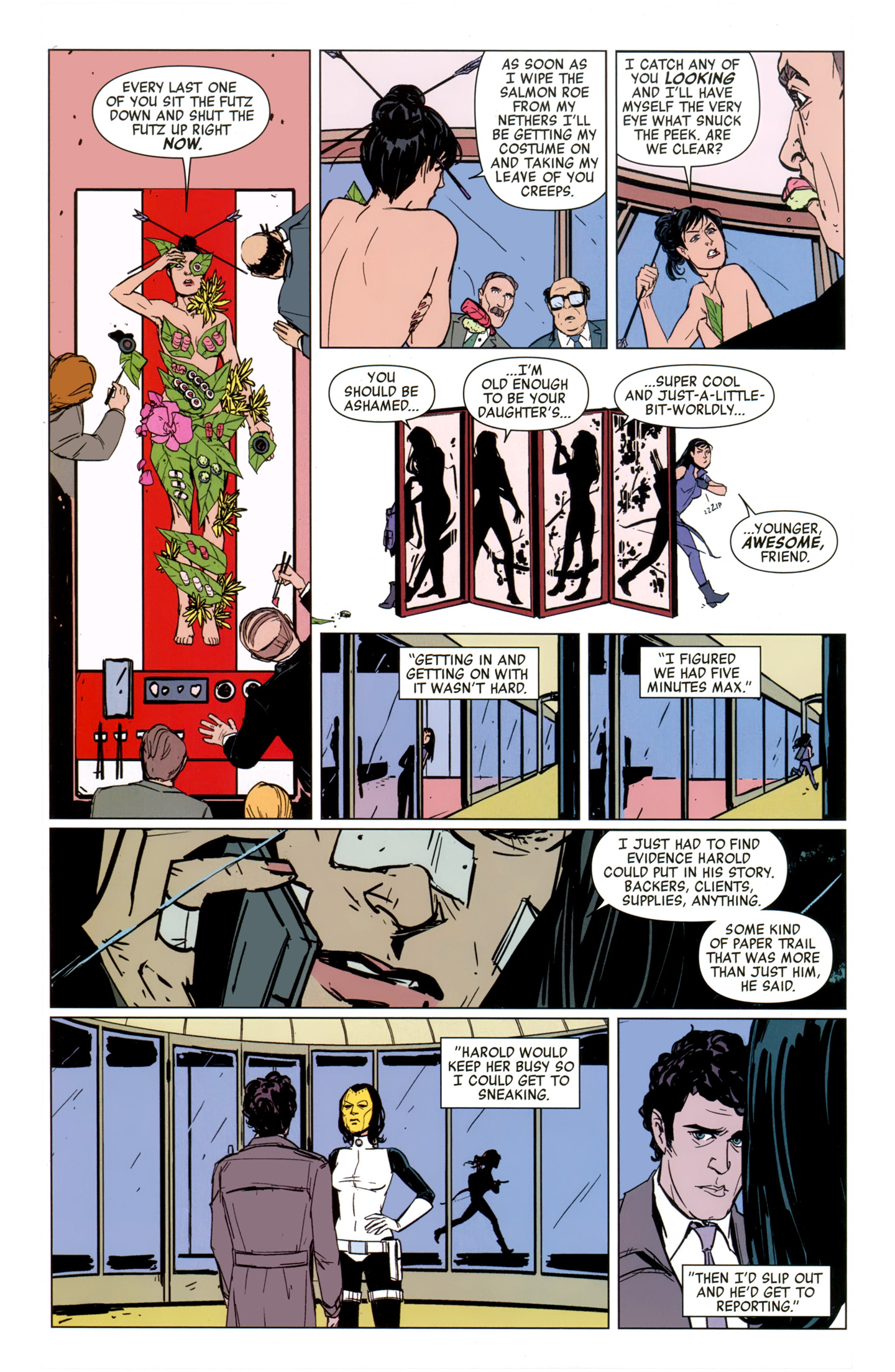 Read online Hawkeye (2012) comic -  Issue #20 - 12