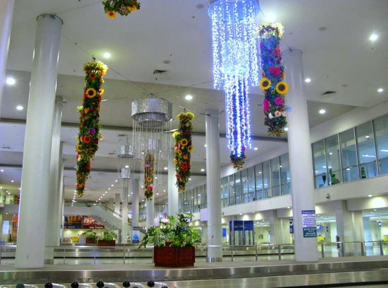 Eye in the Sky NAIA Terminal 3 Takes In Some Color Plus
