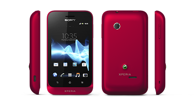 Sony Xperia tipo Deep Red