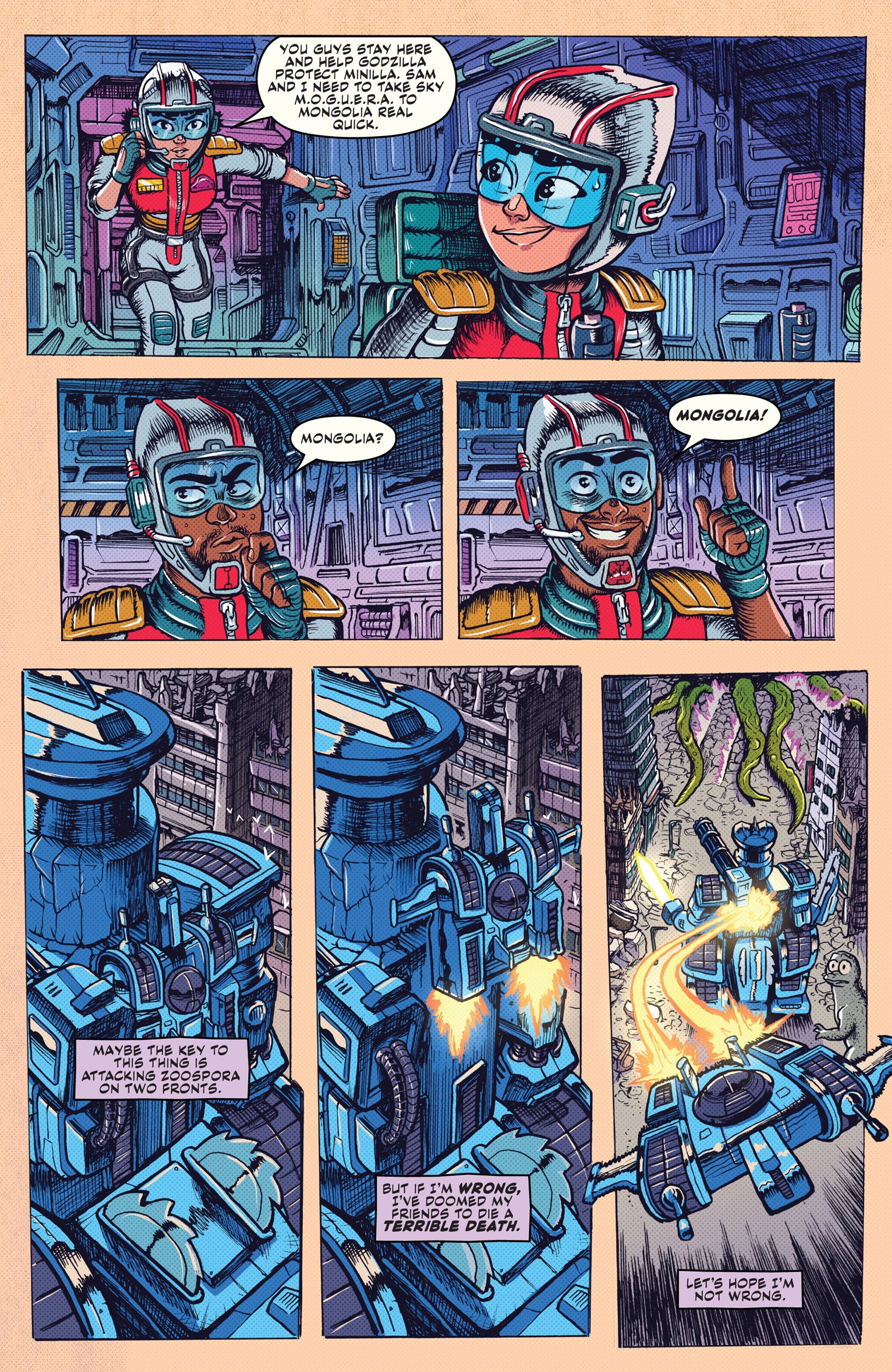 Godzilla: War for Humanity chapter 5 page 10