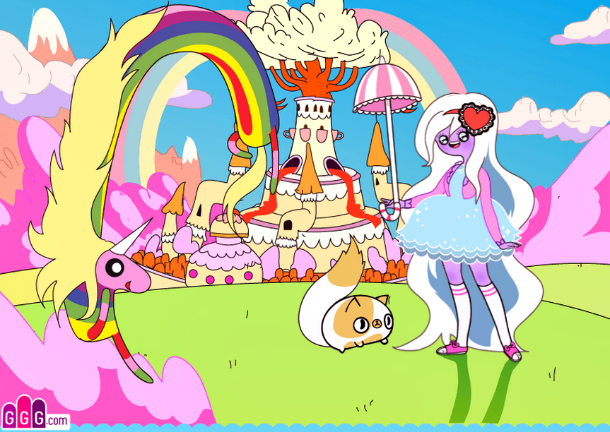 Fashionista Gaming Fun Adventure Time Dress Up Game