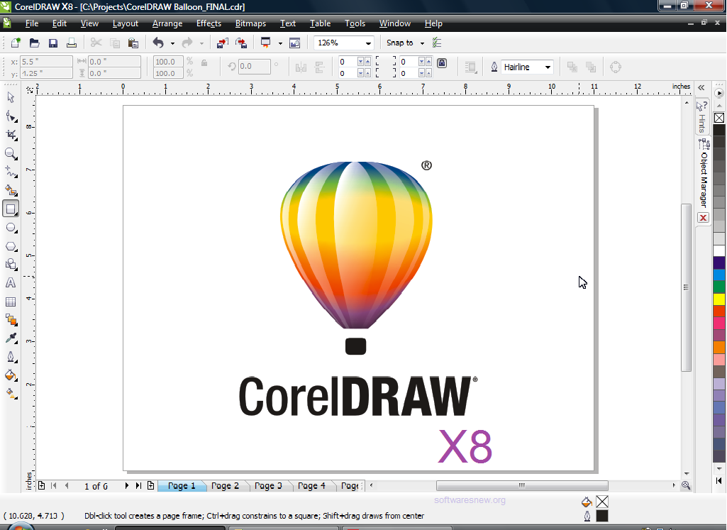 download dan instal coreldraw x1