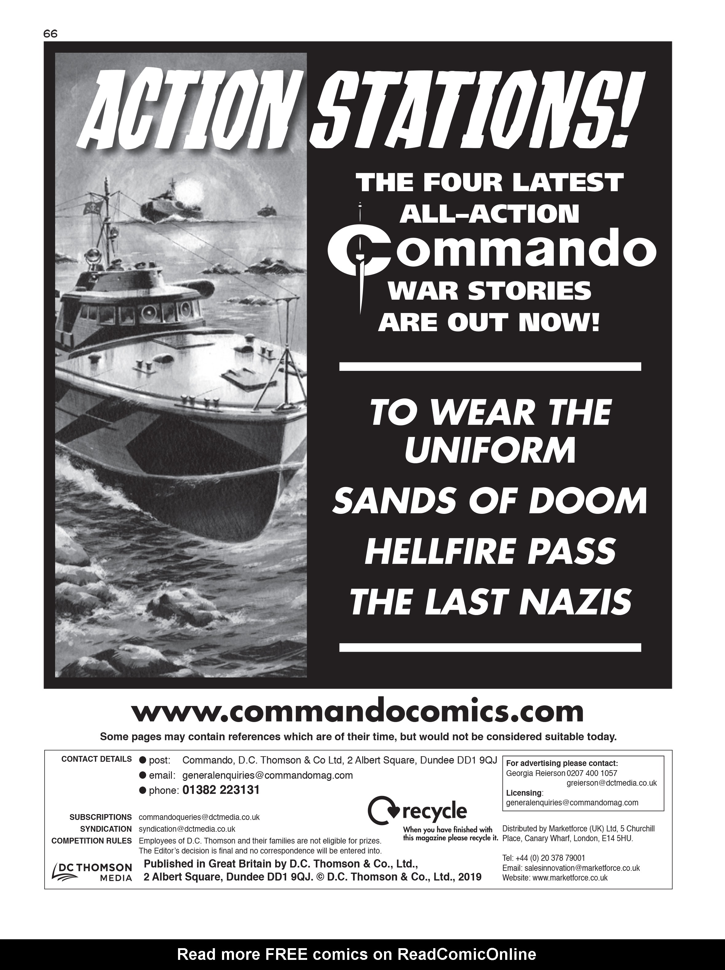 Read online Commando: For Action and Adventure comic -  Issue #5220 - 65