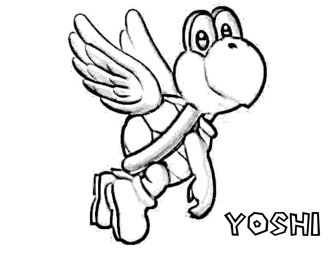 With Villains Baby Yoshi Coloring Pages 30934 Bestofcoloring