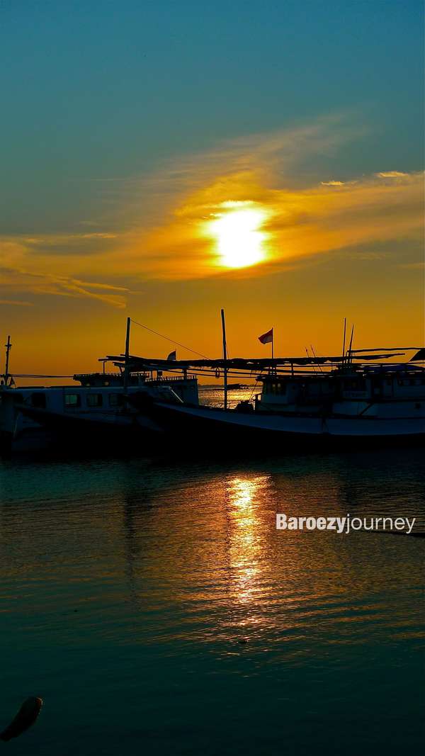 Sunset di Karimunjawa Tak Kalah Dengan di Kuta ~ New Galaxy 8