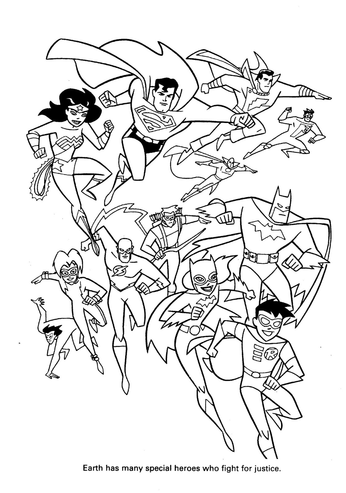 Dc Super Villains Pages Coloring Pages